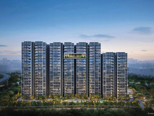 Otto Place_Exterior_1 — New condominium building in Otto Place. Modern architecture and vibrant surroundings.